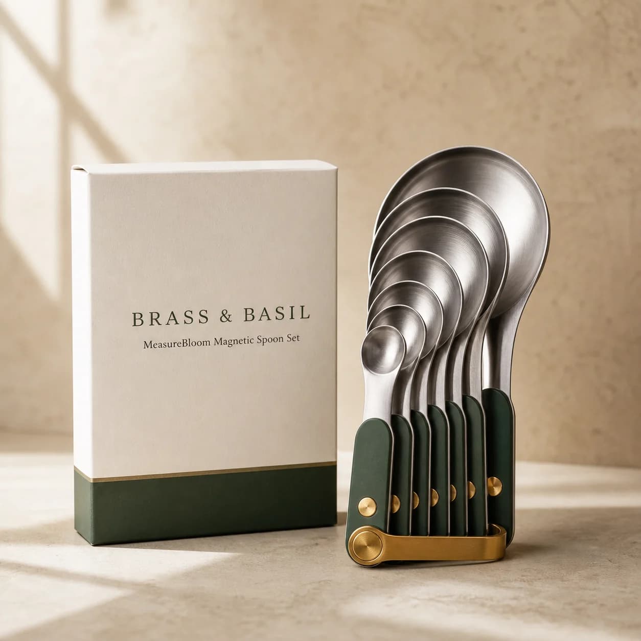 MeasureBloom Magnetic Spoon Set kitchen tool